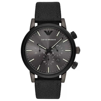 Front view of Emporio Armani Luigi Men's Quartz Watch AR11409