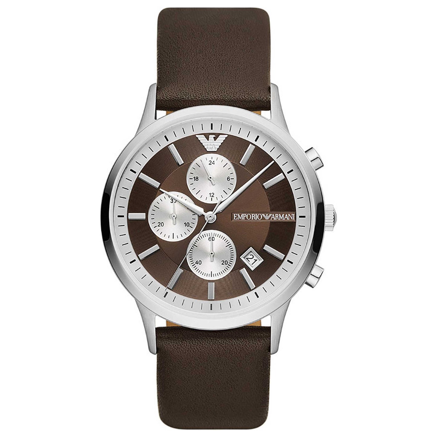 Front view of Emporio Armani Classic Men's Quartz Watch AR11490