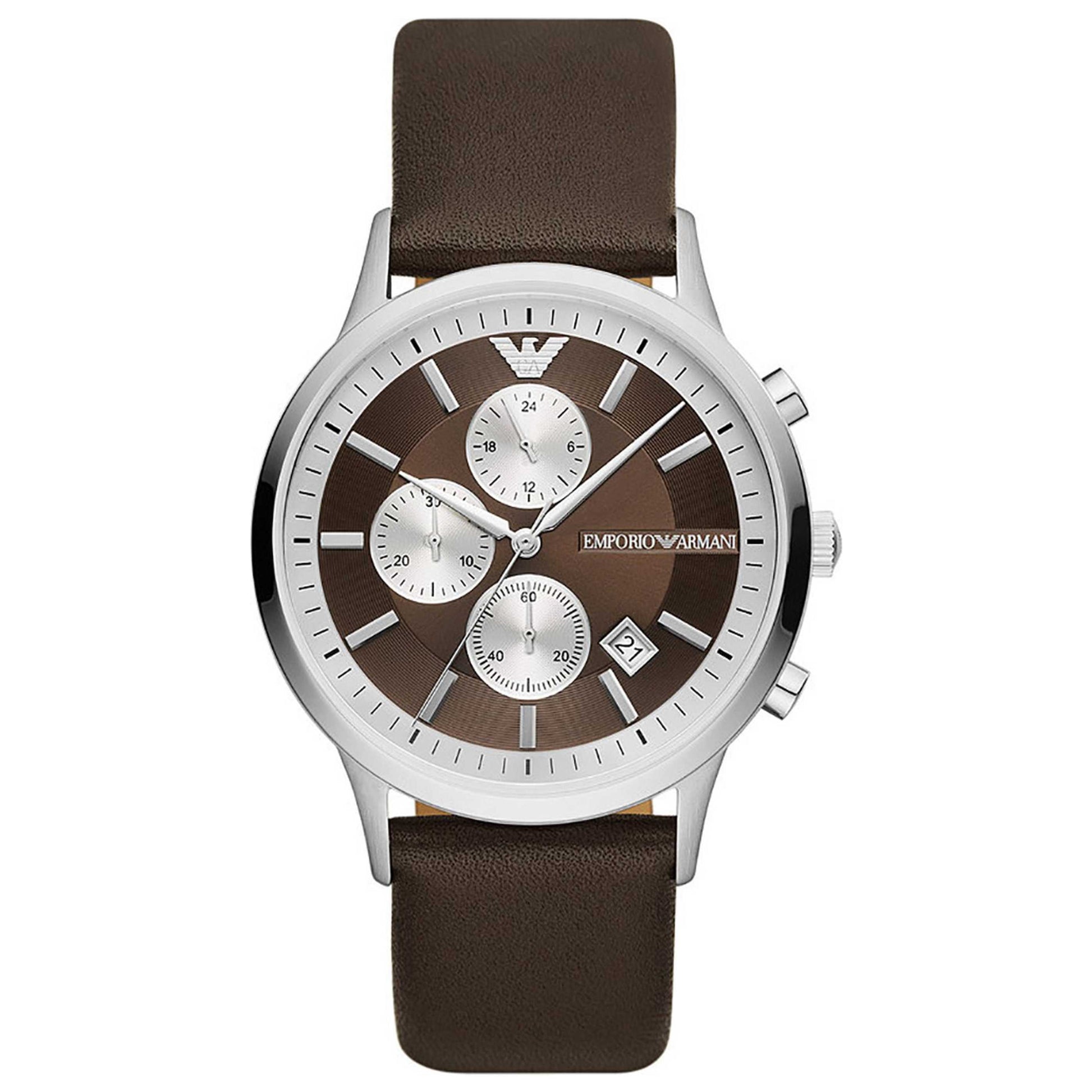 Front view of Emporio Armani Classic Men's Quartz Watch AR11490