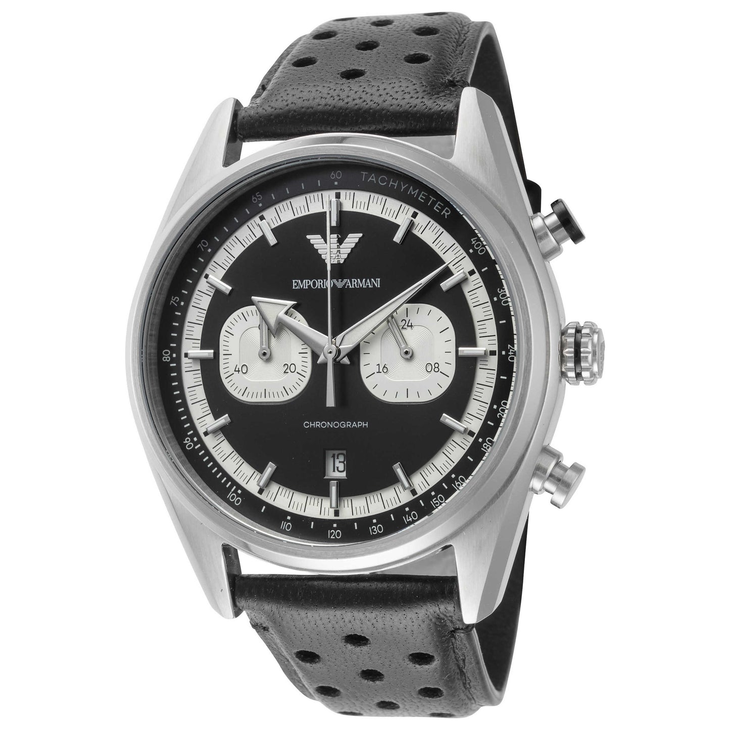 Front view of Emporio Armani Racer Men's Quartz Watch AR11635