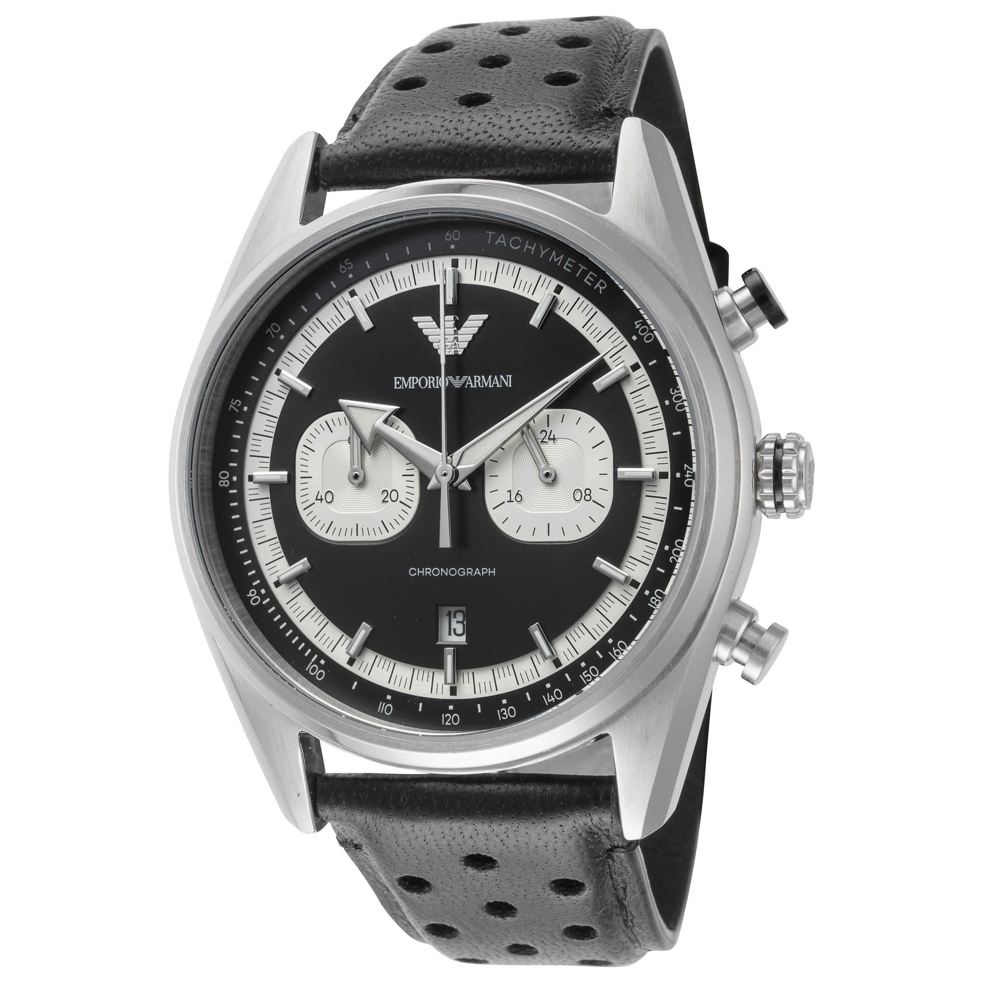 Front view of Emporio Armani Racer Men's Quartz Watch AR11635