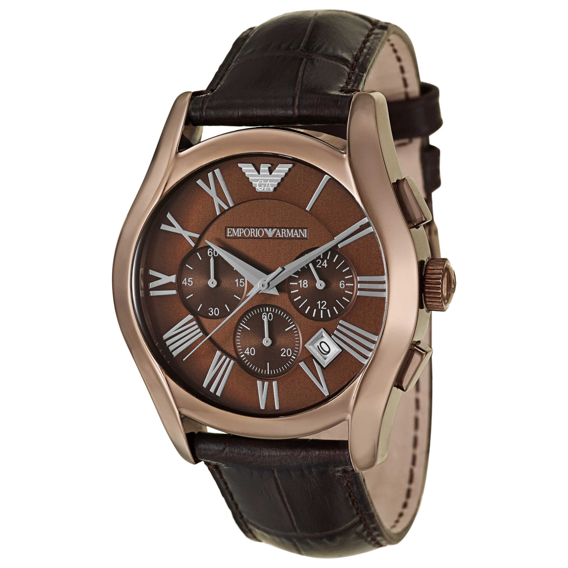 Front view of Emporio Armani Classic Men's Quartz Watch AR1609