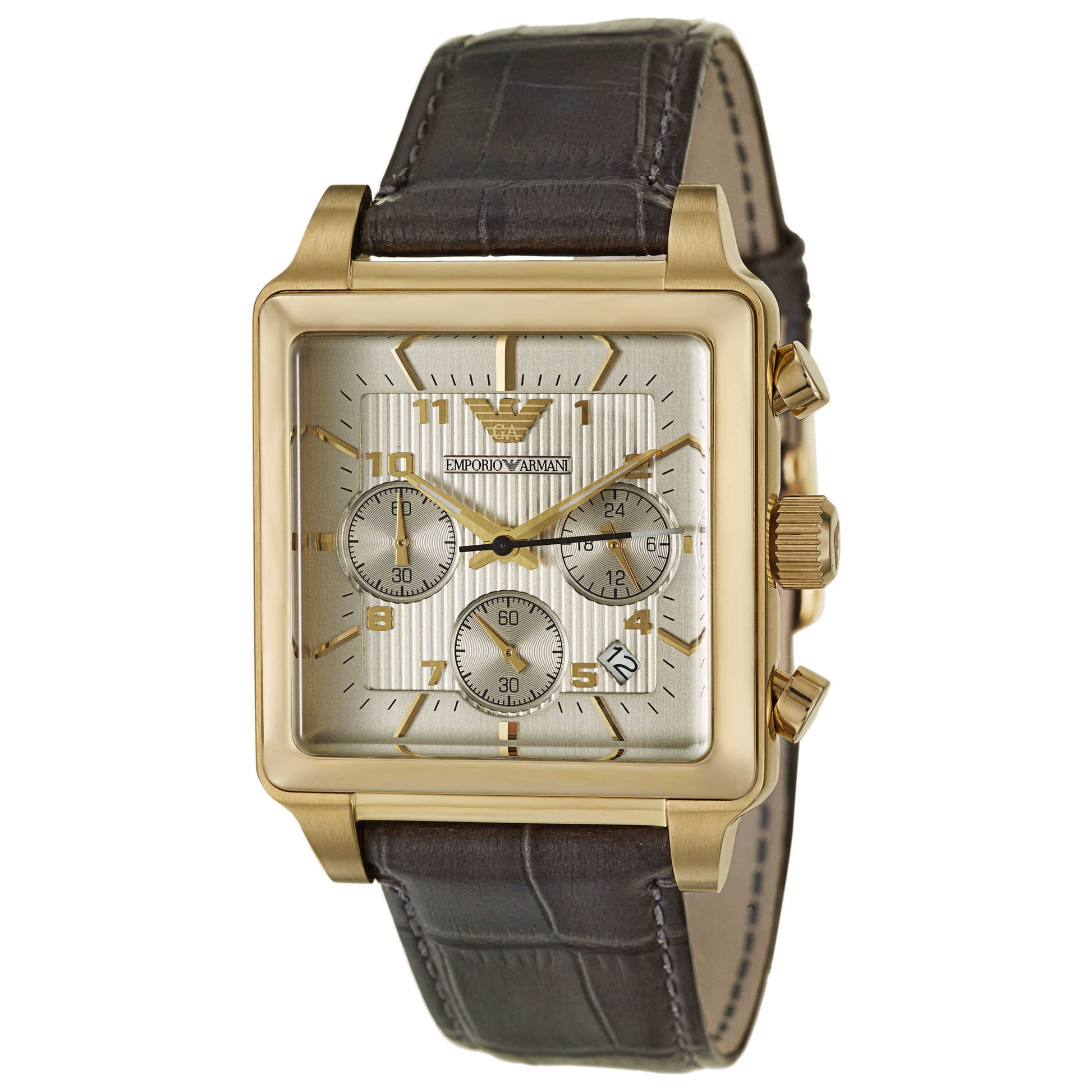 Front view of Emporio Armani Classic Men's Quartz Watch AR1625