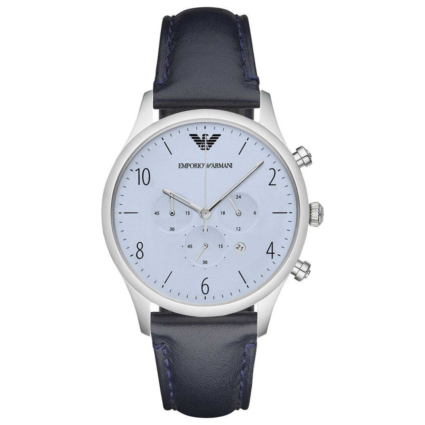 Front view of Emporio Armani Classic Men's Quartz Watch AR1889