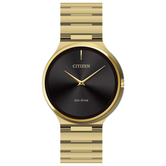 Front view of Citizen Stiletto Men's Solar Powered Quartz Eco-Drive Watch AR3112-57E