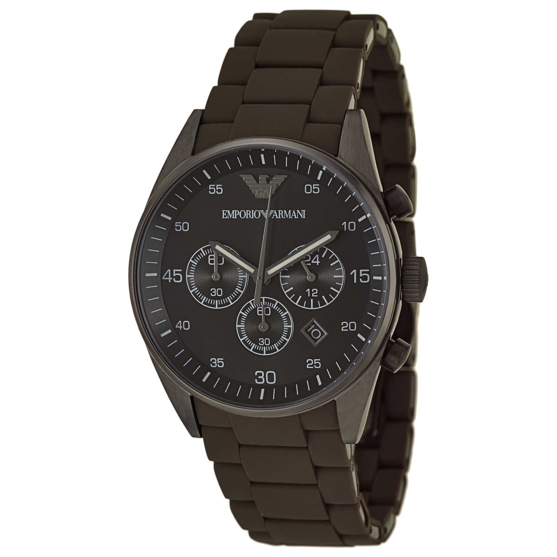 Front view of Emporio Armani Sportivo Men's Quartz Watch AR5990