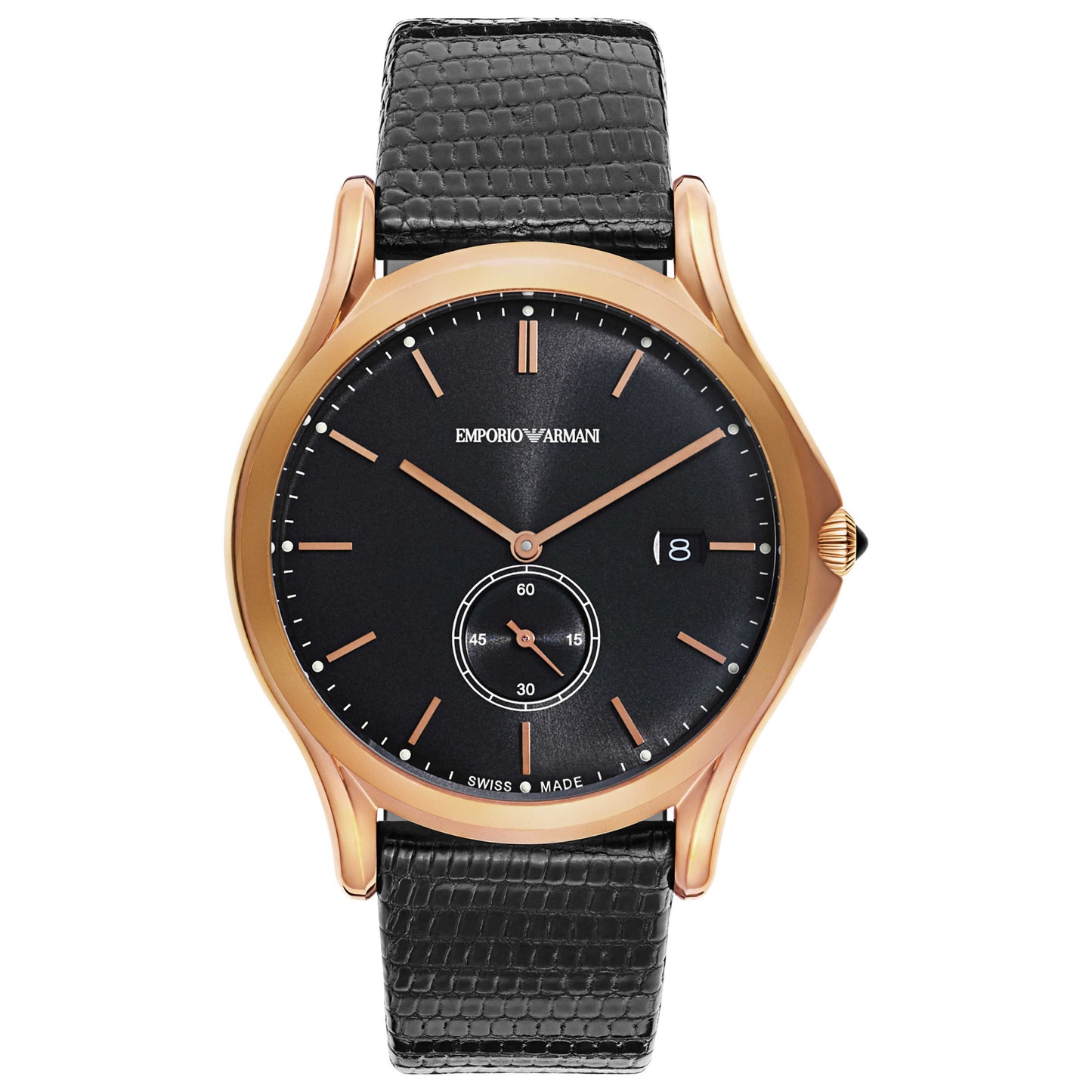 Front view of Emporio Armani Classic Men's Swiss Quartz (Battery-Powered) Watch ARS1003