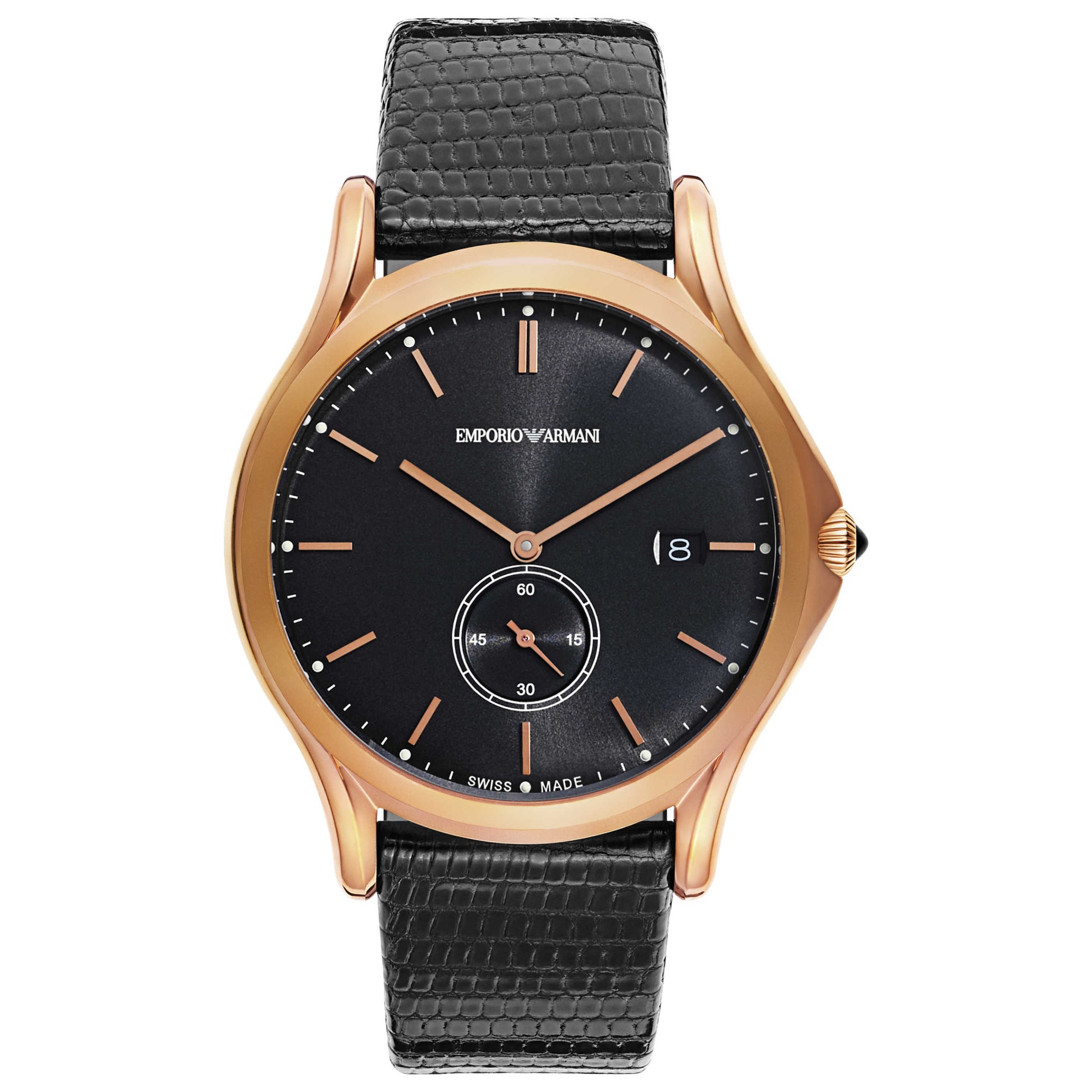 Front view of Emporio Armani Classic Men's Swiss Quartz (Battery-Powered) Watch ARS1003