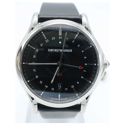 Front view of Emporio Armani Classic Men's Swiss Quartz (Battery-Powered) Watch ARS1100-SD