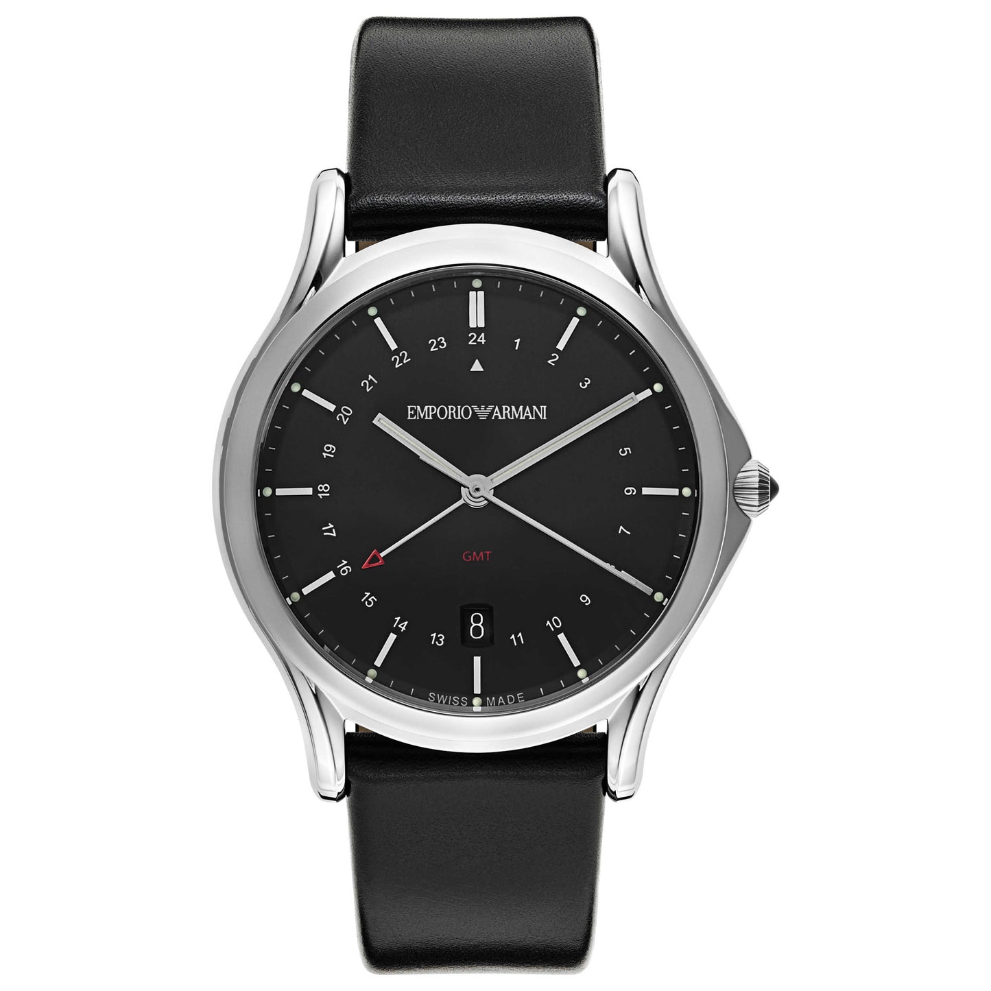 Front view of Emporio Armani Classic Men's Swiss Quartz (Battery-Powered) Watch ARS1100
