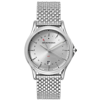 Front view of Emporio Armani Classic Men's Swiss Quartz (Battery-Powered) Watch ARS1101