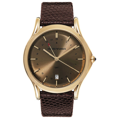 Front view of Emporio Armani Classic Men's Swiss Quartz (Battery-Powered) Watch ARS1103