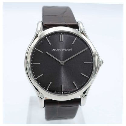 Front view of Emporio Armani Classic Unisex Swiss Quartz (Battery-Powered) Watch ARS2000-SD