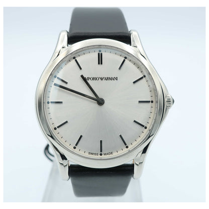 Front view of Emporio Armani Classic Unisex Swiss Quartz (Battery-Powered) Watch ARS2002-SD