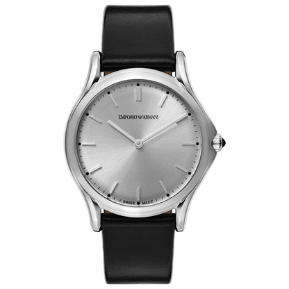 Front view of Emporio Armani Classic Unisex Swiss Quartz (Battery-Powered) Watch ARS2002