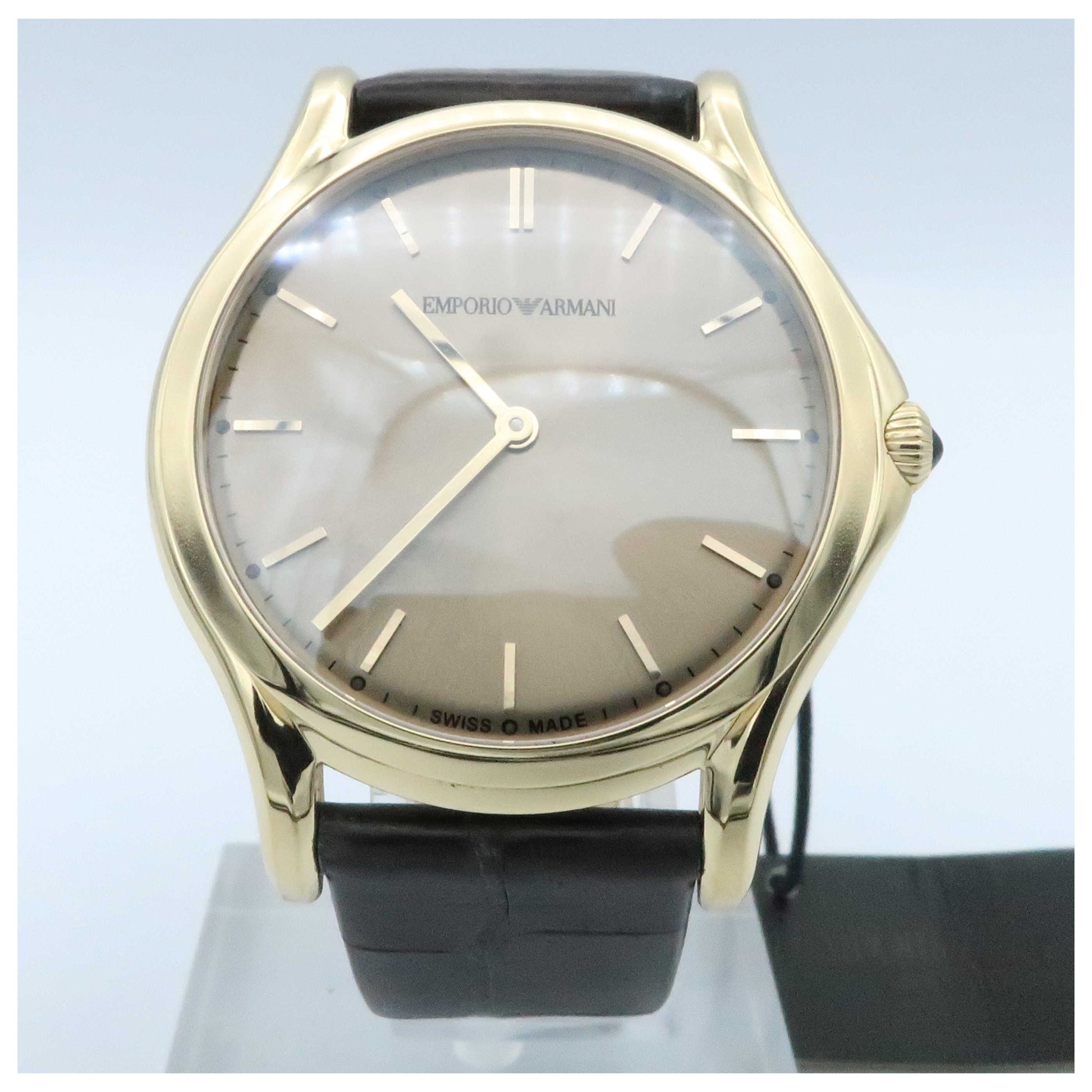 Front view of Emporio Armani Classic Unisex Swiss Quartz (Battery-Powered) Watch ARS2004-SDV