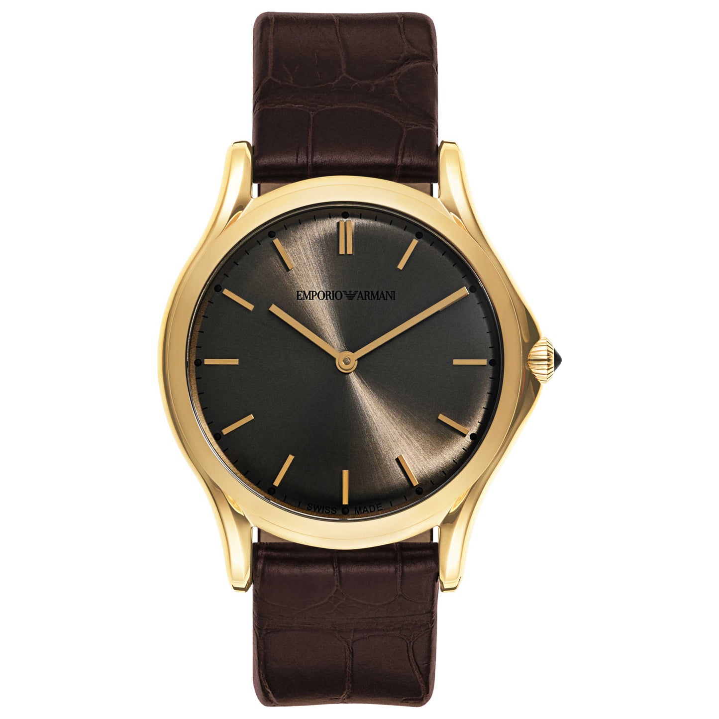 Front view of Emporio Armani Classic Unisex Swiss Quartz (Battery-Powered) Watch ARS2004