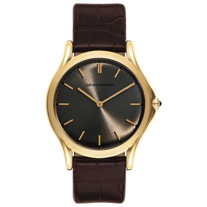 Front view of Emporio Armani Classic Unisex Swiss Quartz (Battery-Powered) Watch ARS2004