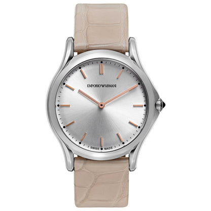 Front view of Emporio Armani Classic Unisex Swiss Quartz (Battery-Powered) Watch ARS2010