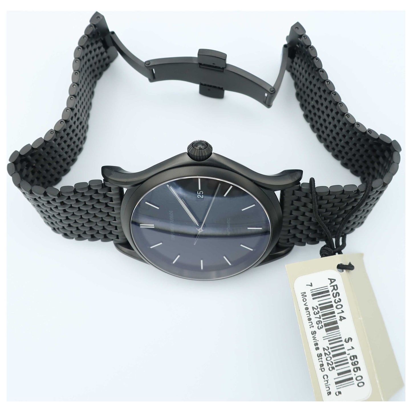 Emporio Armani Classic Men's Automatic Watch ARS3014-SD - Image #8