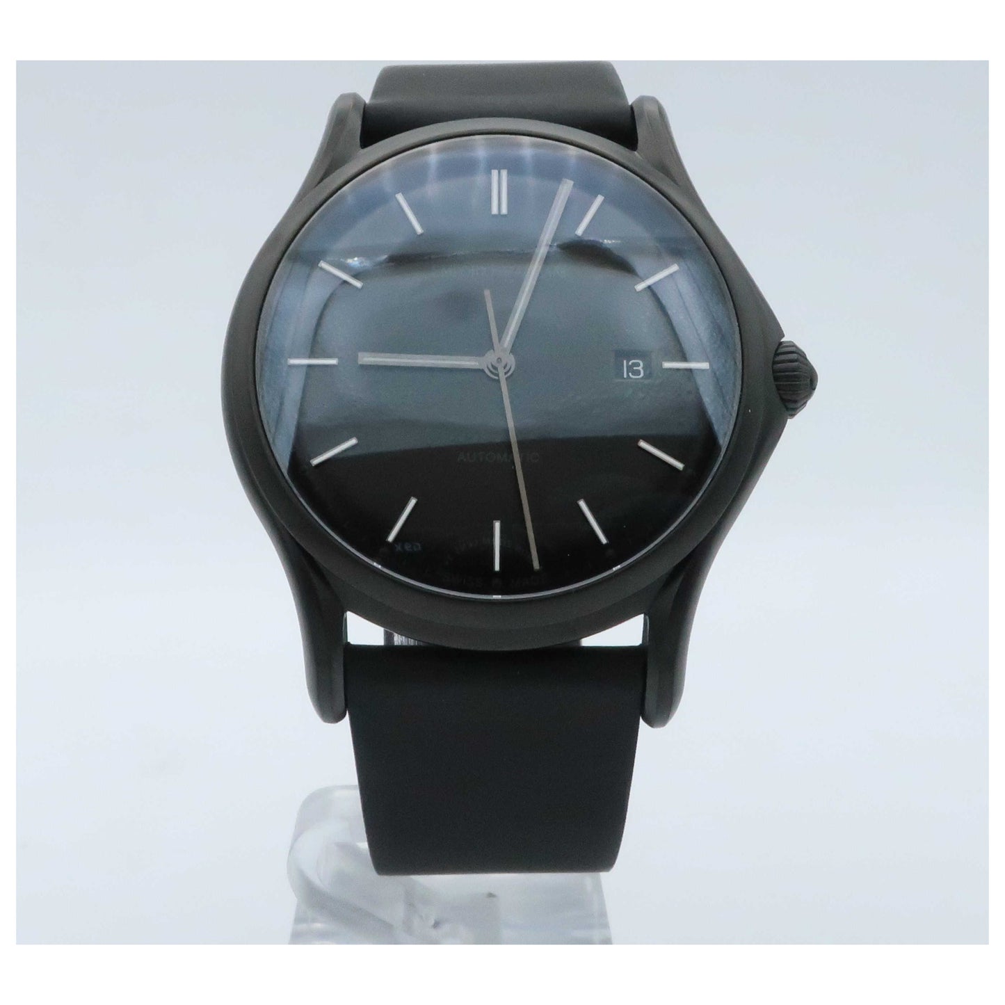 Front view of Emporio Armani Classic Men's Automatic Watch ARS3015-PO