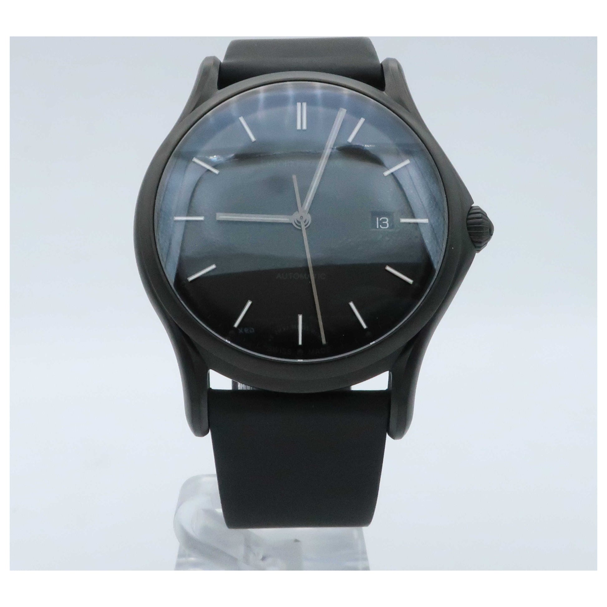 Front view of Emporio Armani Classic Men's Automatic Watch ARS3015-PO