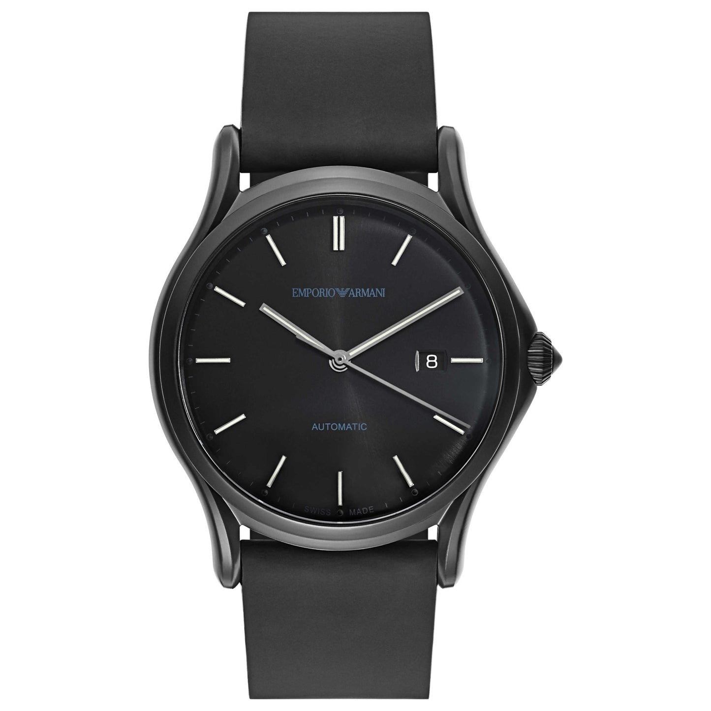Front view of Emporio Armani Classic Men's Automatic Watch ARS3015