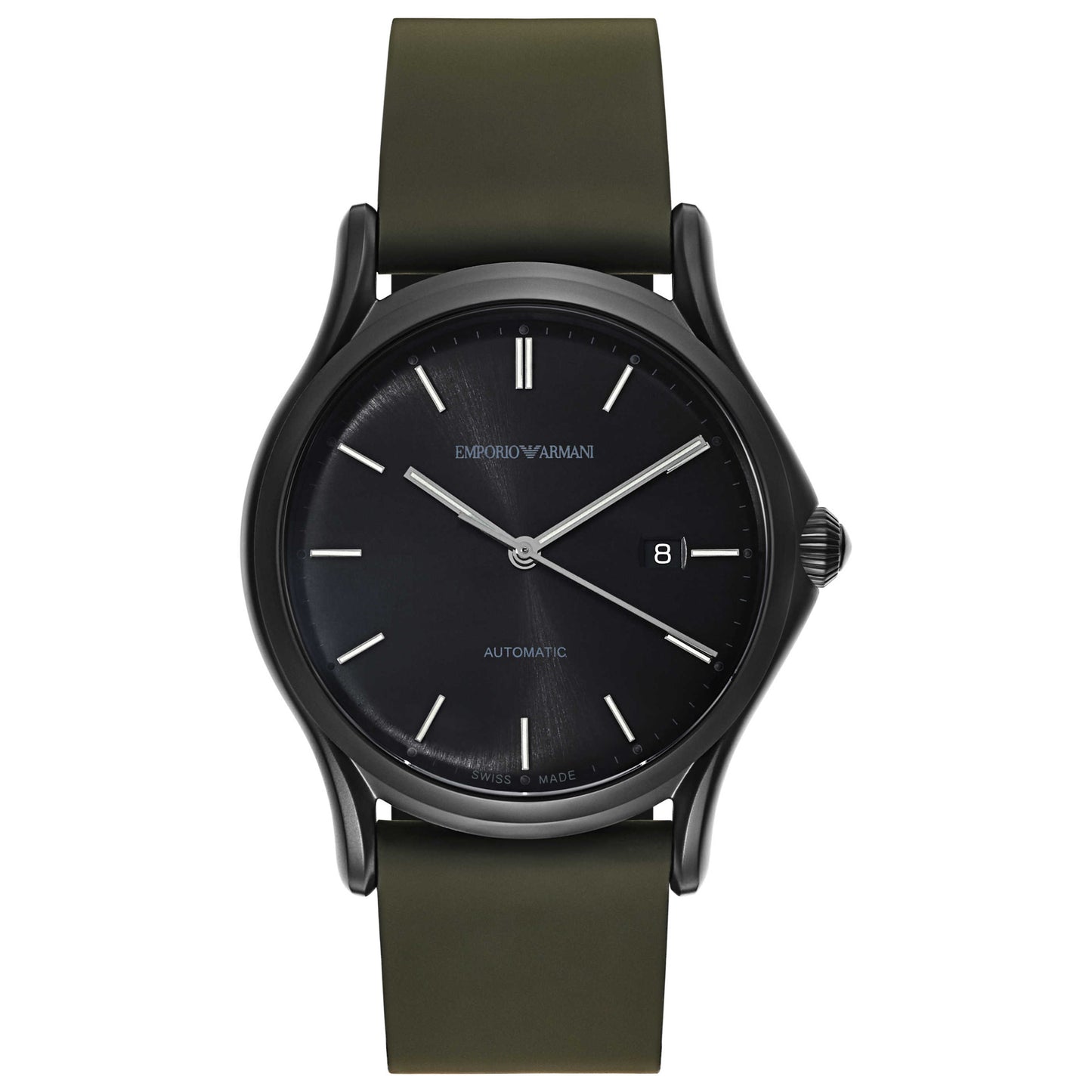 Front view of Emporio Armani Classic Men's Automatic Watch ARS3016