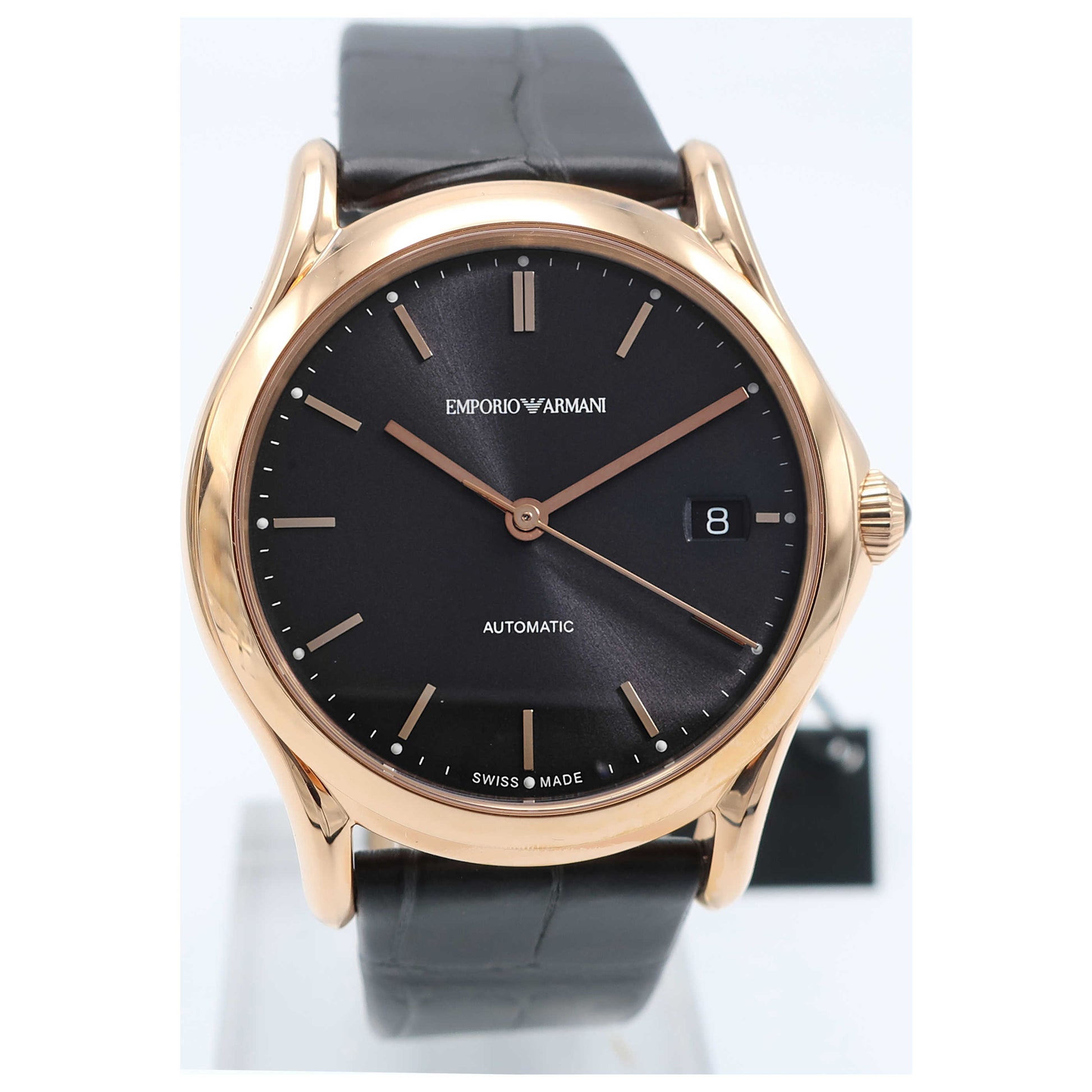 Front view of Emporio Armani Classic Men's Automatic Watch ARS3104-SD