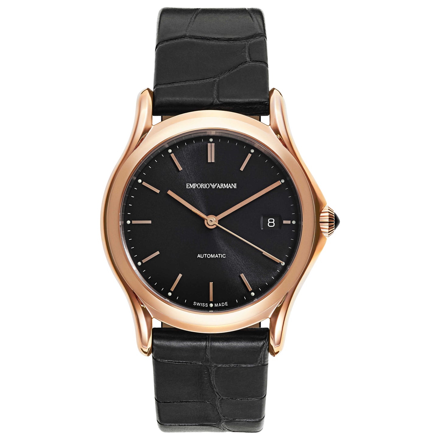 Front view of Emporio Armani Classic Men's Automatic Watch ARS3104