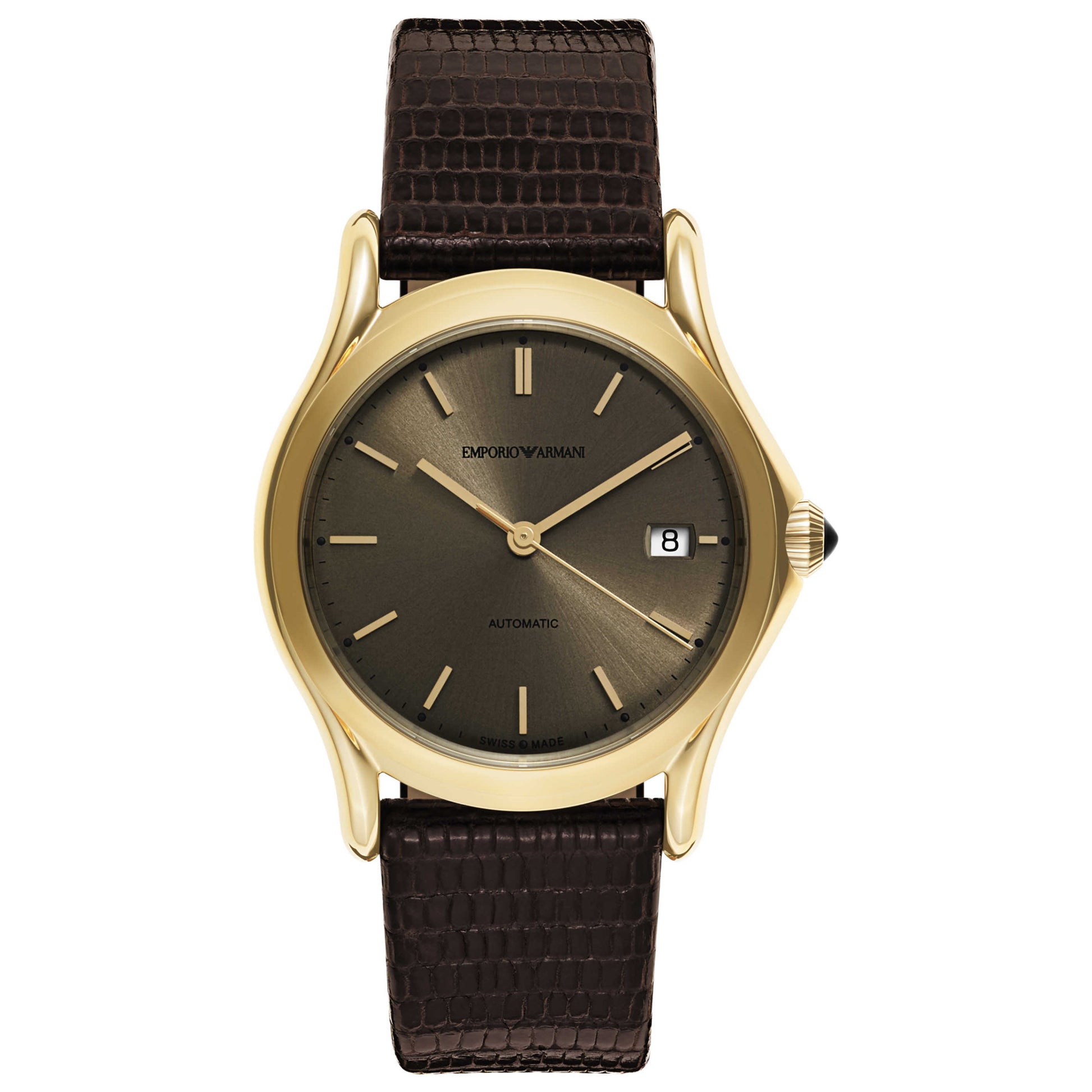 Front view of Emporio Armani Classic Men's Automatic Watch ARS3105
