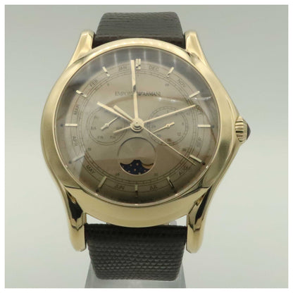 Front view of Emporio Armani Classic Men's Swiss Quartz (Battery-Powered) Watch ARS4203-PO