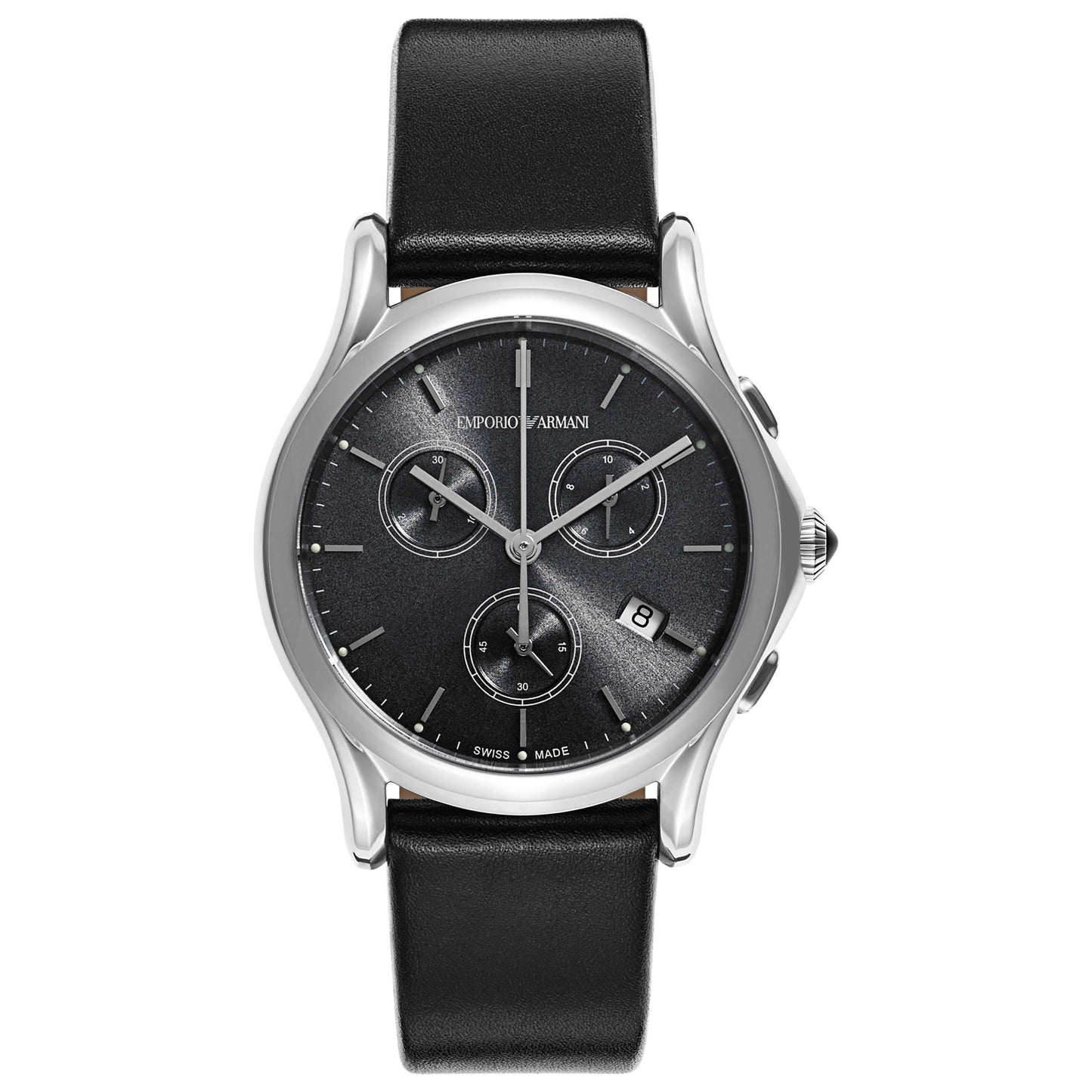 Front view of Emporio Armani Classic Unisex Swiss Quartz (Battery-Powered) Watch ARS6000