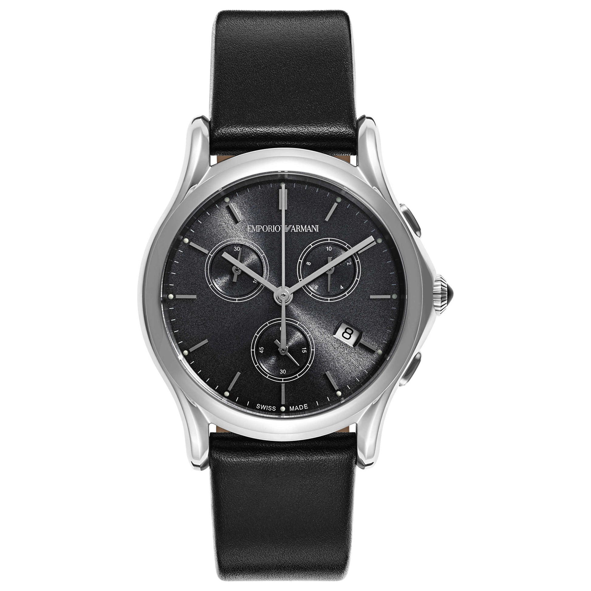 Front view of Emporio Armani Classic Unisex Swiss Quartz (Battery-Powered) Watch ARS6000