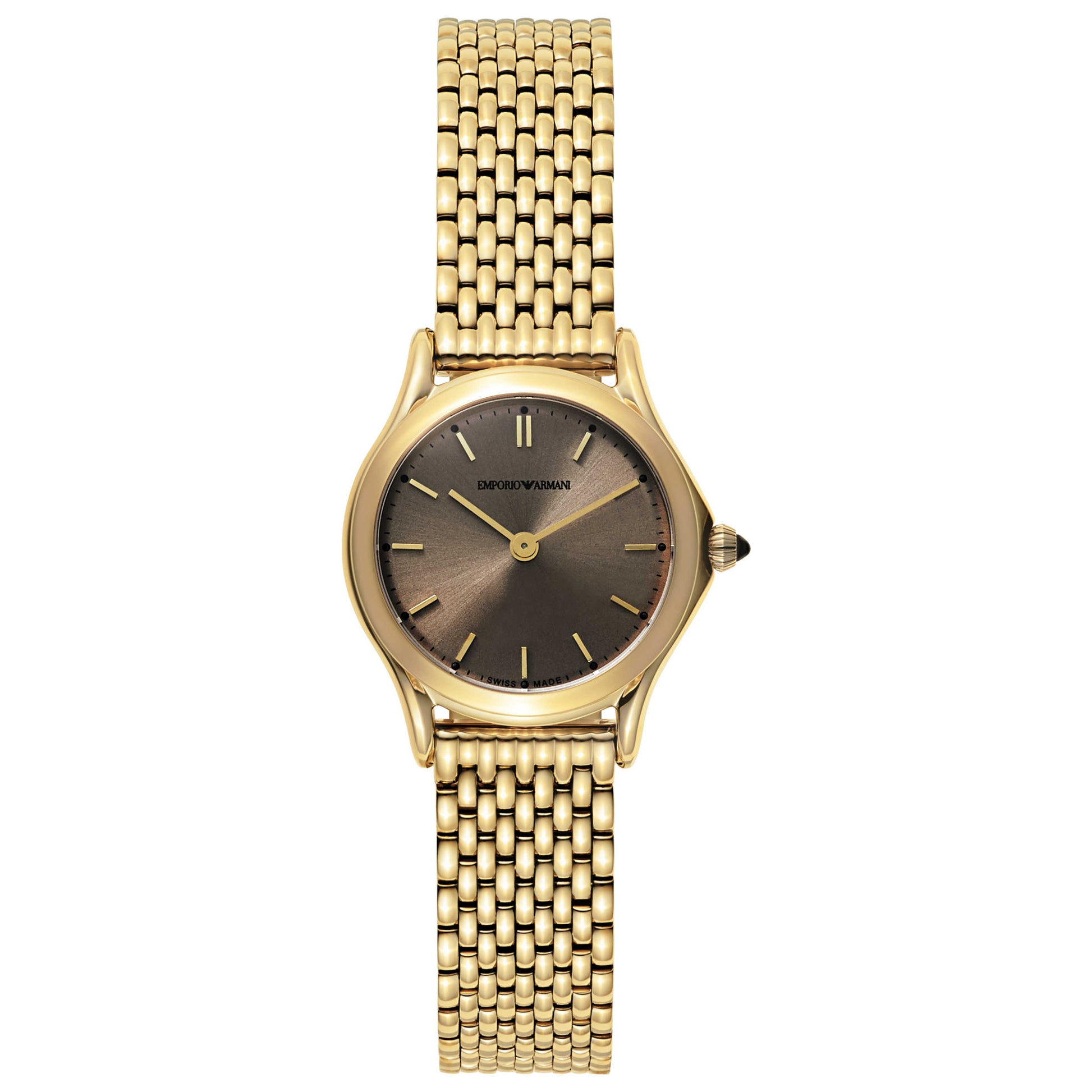 Front view of Emporio Armani Classic Women's Swiss Quartz (Battery-Powered) Watch ARS7205
