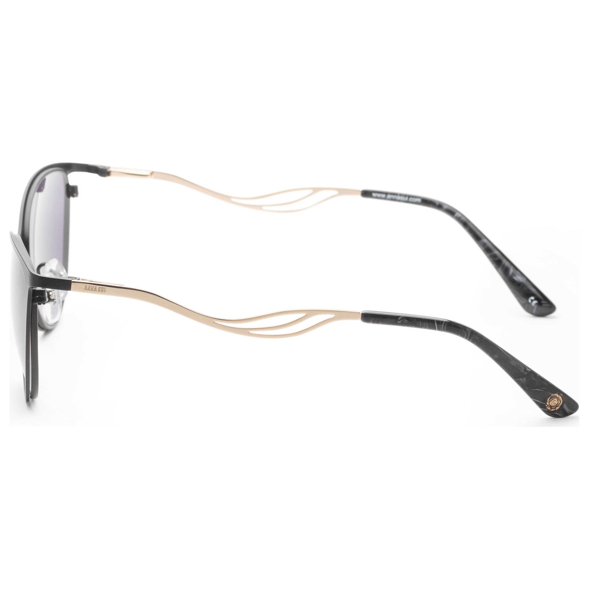 Left view of Anna Sui Women's Sunglasses AS261A-002-53