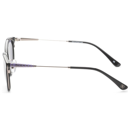 Left view of Anna Sui Women's Sunglasses AS5089-1A-001-53