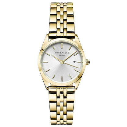 Front view of Rosefield Ace Women's Quartz Watch ASGSG-A15