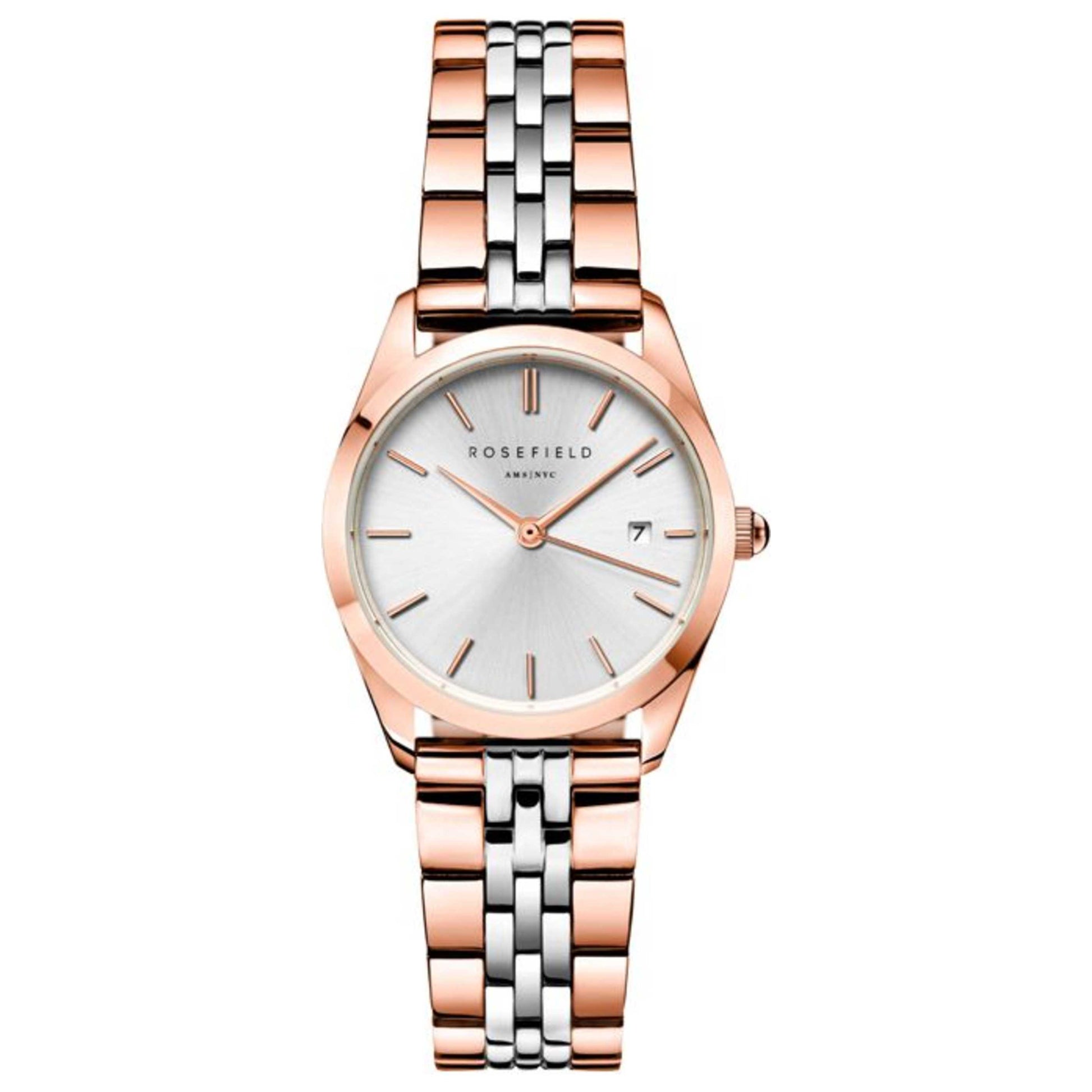 Front view of Rosefield Ace Women's Quartz Watch ASRSR-A21