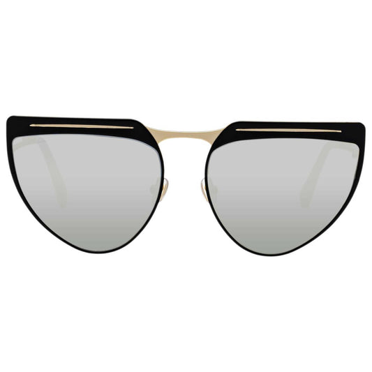 Back view of Irresistor Astro Cat Women's Sunglasses ASTRO-CAT-BLKGD-S0210