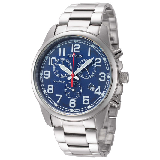 Front view of Citizen Chandler Men's Solar Watch AT0200-56L