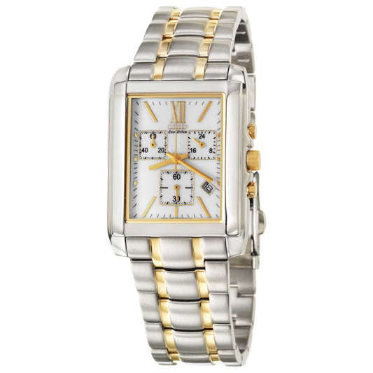 Front view of Citizen Eco-Drive Men's Solar Powered Quartz Watch AT0524-54A