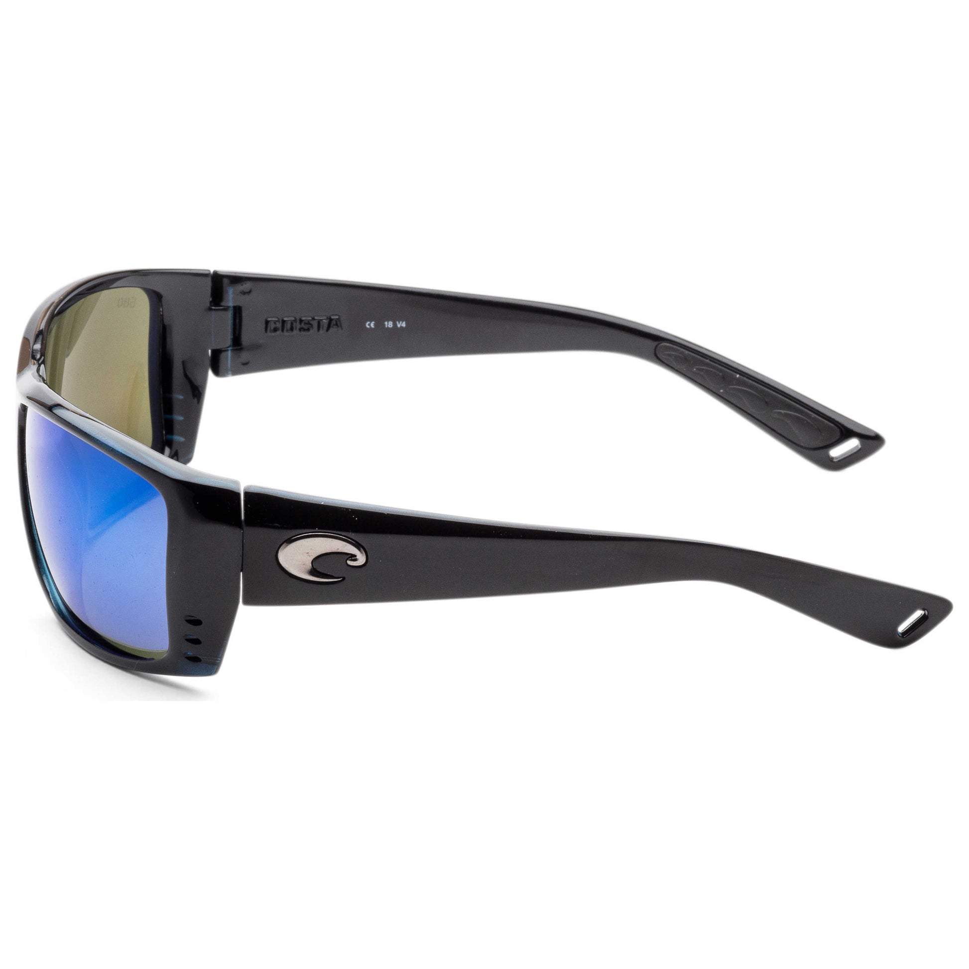 Left view of Costa del Mar Cat Cay Unisex Sunglasses AT11OBMGLP