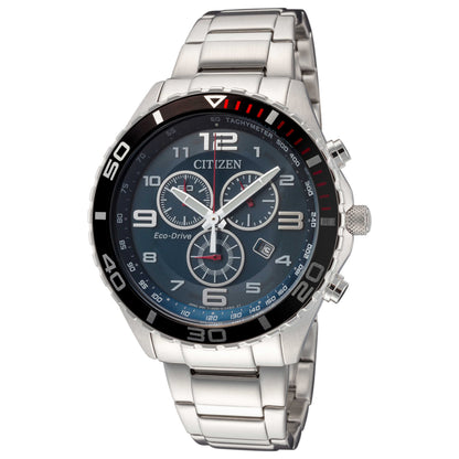 Front view of Citizen Brycen Men's Solar Watch AT2121-50L
