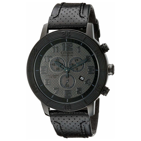 Front view of Citizen Eco-Drive Men's Solar Powered Quartz Eco-Drive Watch AT2205-01E