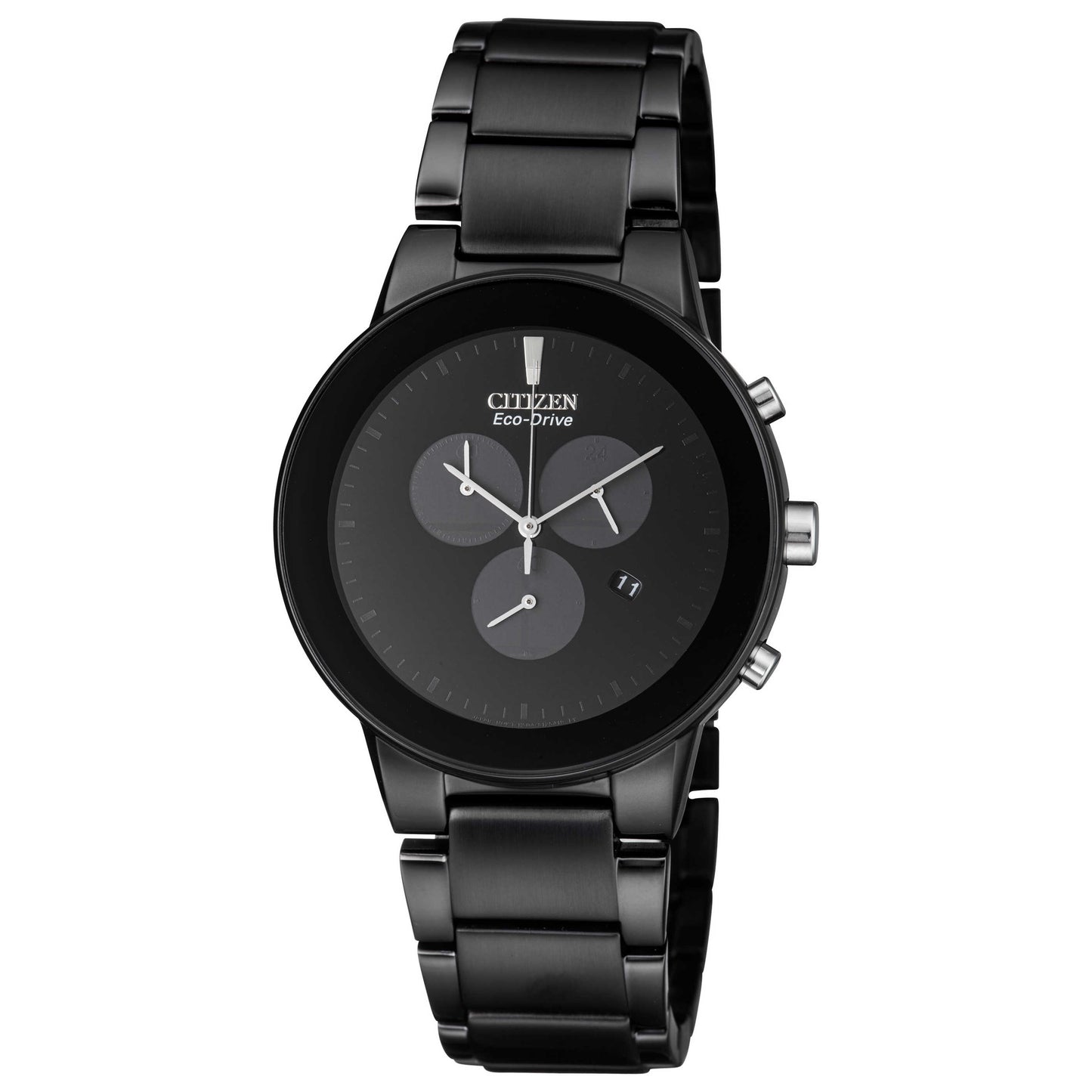 Front view of Citizen AXIOM Men's Solar Watch AT2245-57E