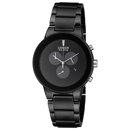 Front view of Citizen AXIOM Men's Solar Watch AT2245-57E