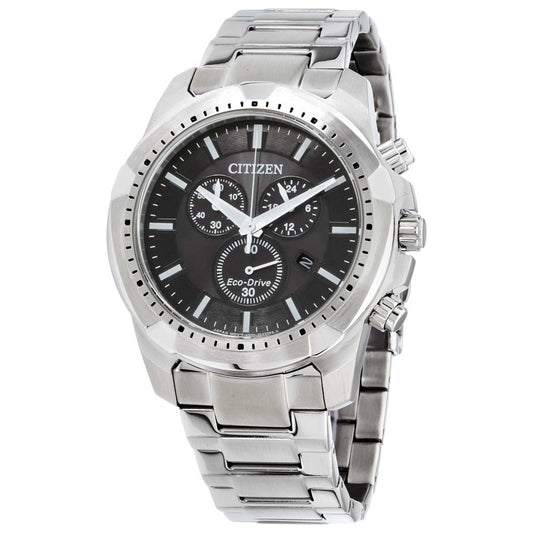 Front view of Citizen Eco-Drive Men's Solar Watch AT2260-53E