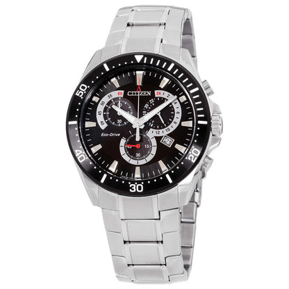 Front view of Citizen Eco-Drive Men's Solar Powered Quartz Eco-Drive Watch AT2358-51E