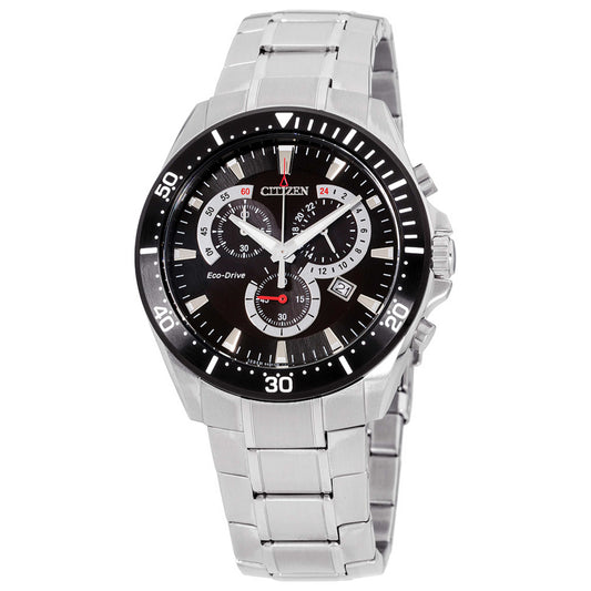 Front view of Citizen Eco-Drive Men's Solar Powered Quartz Eco-Drive Watch AT2358-51E